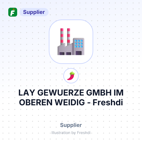 LAY GEWUERZE GMBH IM OBEREN WEIDIG – summary card, no photo uploaded yet