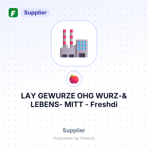LAY GEWURZE OHG WURZ-& LEBENS- MITT – summary card, no photo uploaded yet