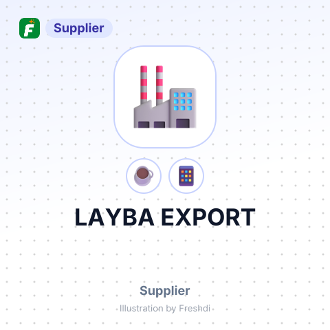 LAYBA EXPORT – summary card, no photo uploaded yet