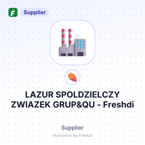 LAZUR SPOLDZIELCZY ZWIAZEK GRUP&QU – summary card, no photo uploaded yet
