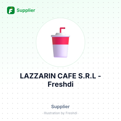 LAZZARIN CAFE S.R.L – summary card, no photo uploaded yet