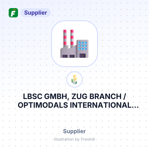 LBSC GMBH, ZUG BRANCH / OPTIMODALS INTERNATIONAL LATVIA – summary card, no photo uploaded yet
