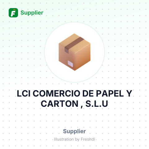LCI COMERCIO DE PAPEL Y CARTON , S.L.U – summary card, no photo uploaded yet