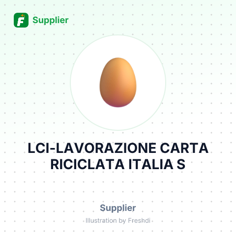 LCI-LAVORAZIONE CARTA RICICLATA ITALIA S – summary card, no photo uploaded yet