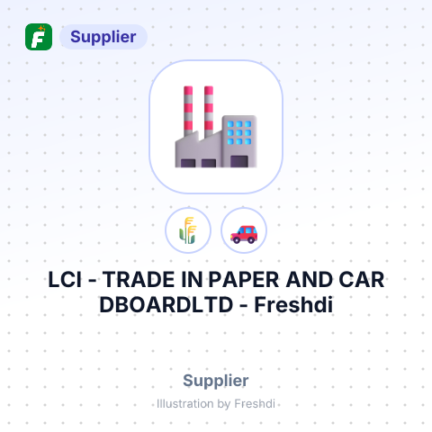 LCI - TRADE IN PAPER AND CAR DBOARDLTD – summary card, no photo uploaded yet