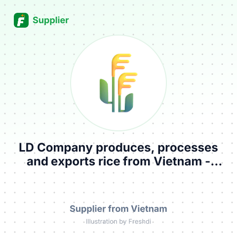 LD Company produces, processes and exports rice – summary card, no photo uploaded yet
