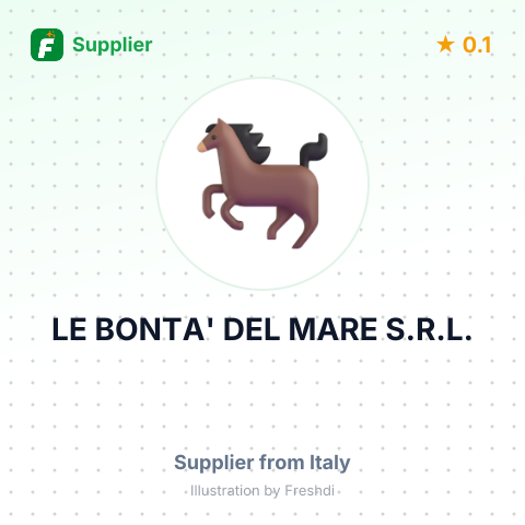 LE BONTA' DEL MARE S.R.L. – summary card, no photo uploaded yet