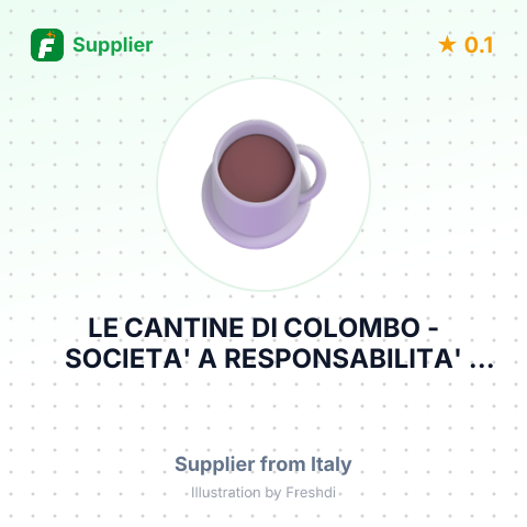 LE CANTINE DI COLOMBO - SOCIETA' A RESPONSABILITA' LIMITATA – summary card, no photo uploaded yet