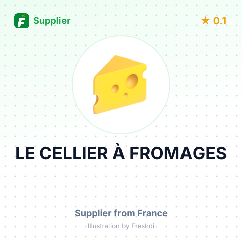 LE CELLIER À FROMAGES – summary card, no photo uploaded yet