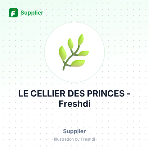 LE CELLIER DES PRINCES – summary card, no photo uploaded yet