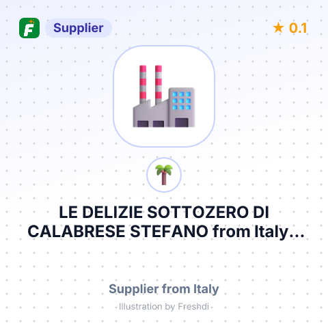 LE DELIZIE SOTTOZERO DI CALABRESE STEFANO – summary card, no photo uploaded yet