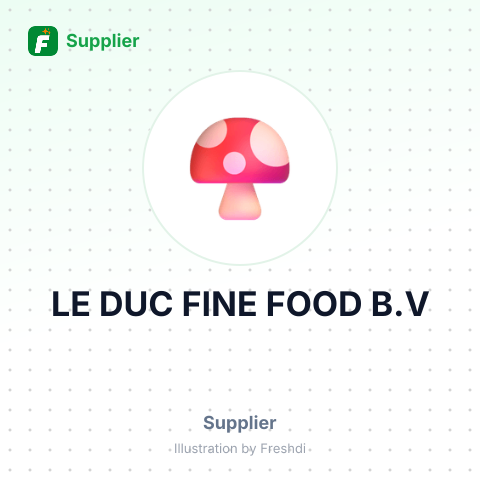 LE DUC FINE FOOD B.V – summary card, no photo uploaded yet