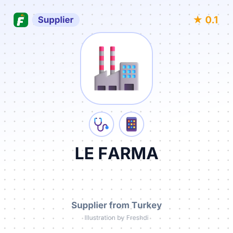 LE FARMA – summary card, no photo uploaded yet