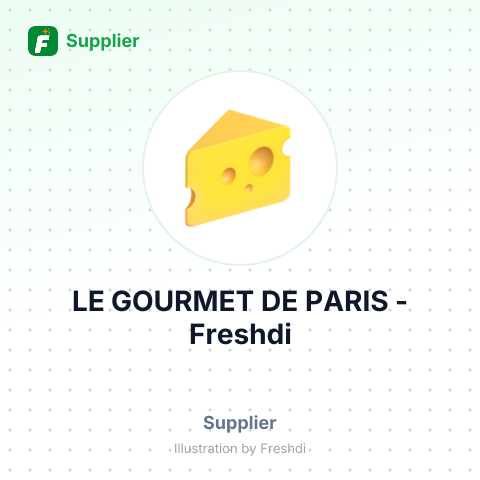 LE GOURMET DE PARIS – summary card, no photo uploaded yet