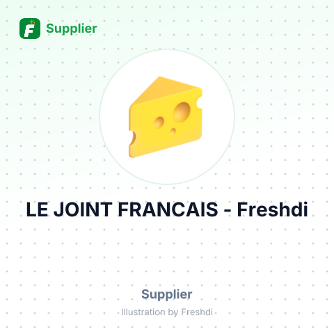 LE JOINT FRANCAIS – summary card, no photo uploaded yet