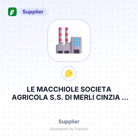 LE MACCHIOLE SOCIETA AGRICOLA S.S. DI MERLI CINZIA & C. – summary card, no photo uploaded yet
