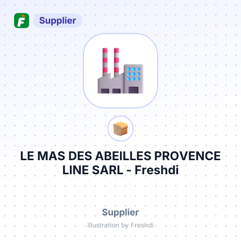 LE MAS DES ABEILLES PROVENCE LINE SARL – summary card, no photo uploaded yet