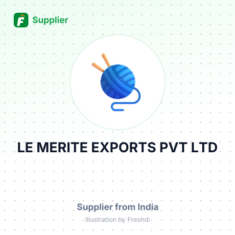 LE MERITE EXPORTS PVT LTD – summary card, no photo uploaded yet