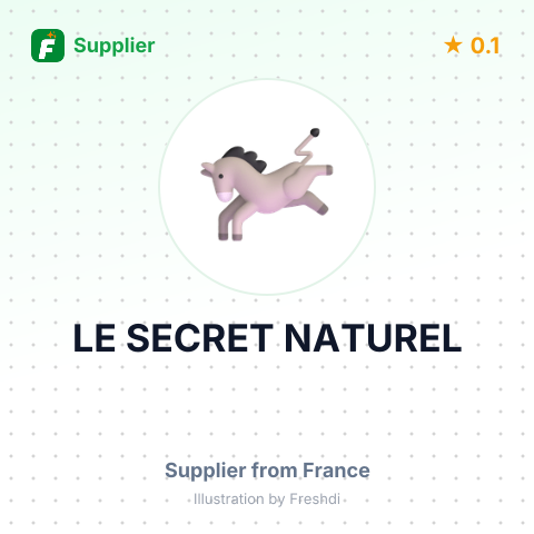 LE SECRET NATUREL – summary card, no photo uploaded yet