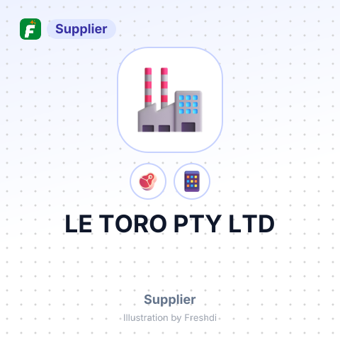 LE TORO PTY LTD – summary card, no photo uploaded yet