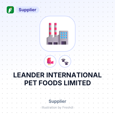 LEANDER INTERNATIONAL PET FOODS LIMITED – summary card, no photo uploaded yet