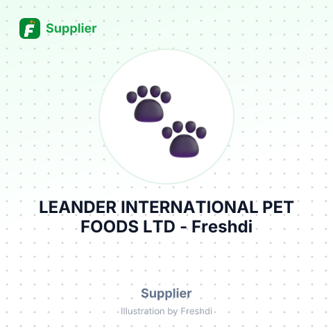 LEANDER INTERNATIONAL PET FOODS LTD – summary card, no photo uploaded yet