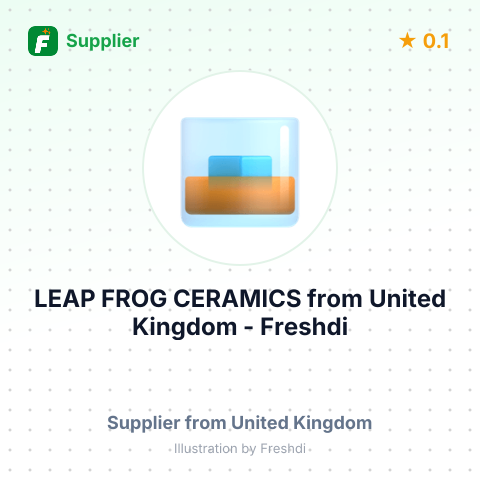 LEAP FROG CERAMICS – summary card, no photo uploaded yet