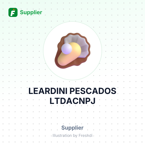 LEARDINI PESCADOS LTDACNPJ – summary card, no photo uploaded yet