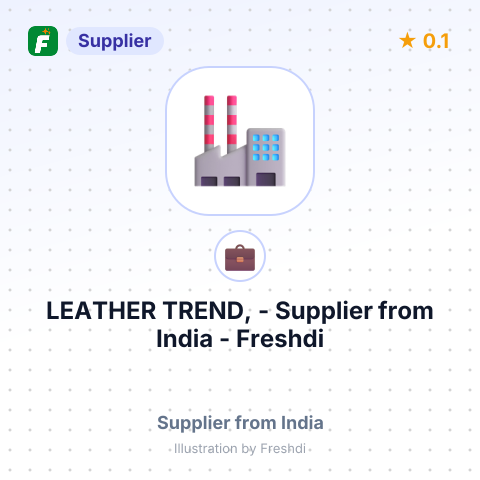 LEATHER TREND, – summary card, no photo uploaded yet