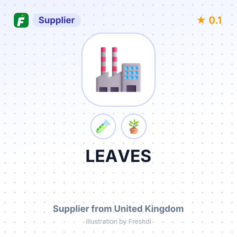 LEAVES – summary card, no photo uploaded yet