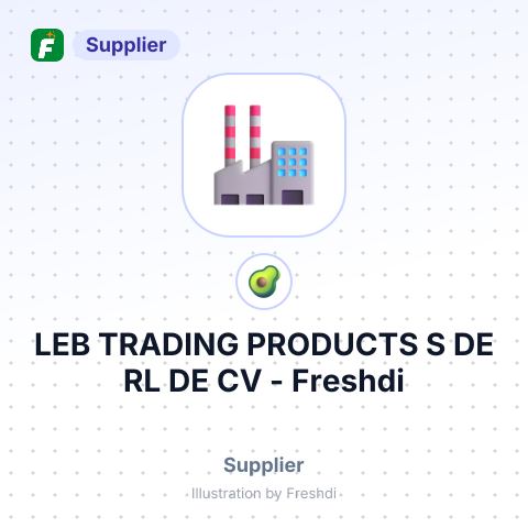LEB TRADING PRODUCTS S DE RL DE CV – summary card, no photo uploaded yet