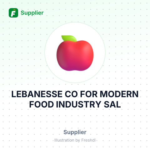 LEBANESSE CO FOR MODERN FOOD INDUSTRY SAL – summary card, no photo uploaded yet
