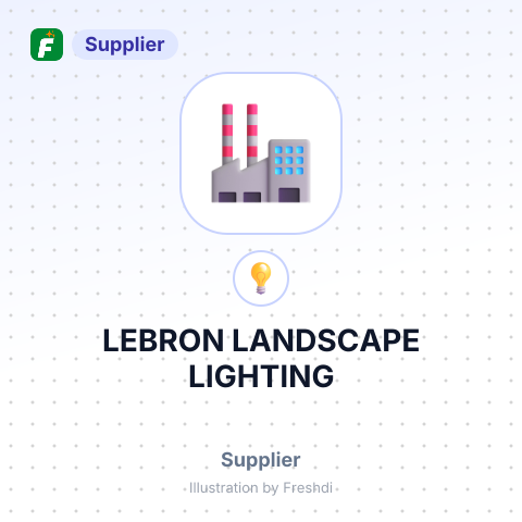 LEBRON LANDSCAPE LIGHTING – summary card, no photo uploaded yet
