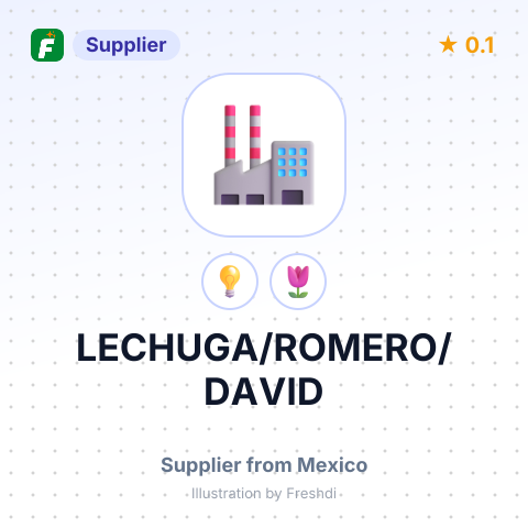 LECHUGA/ROMERO/DAVID – summary card, no photo uploaded yet