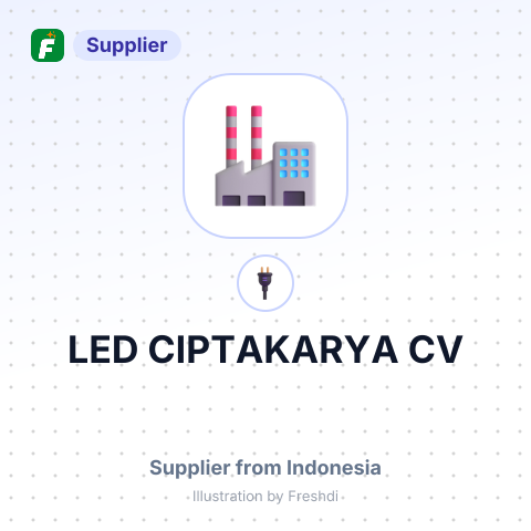 LED CIPTAKARYA CV – summary card, no photo uploaded yet