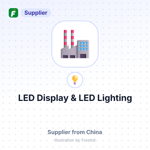 LED Display & LED Lighting – summary card, no photo uploaded yet