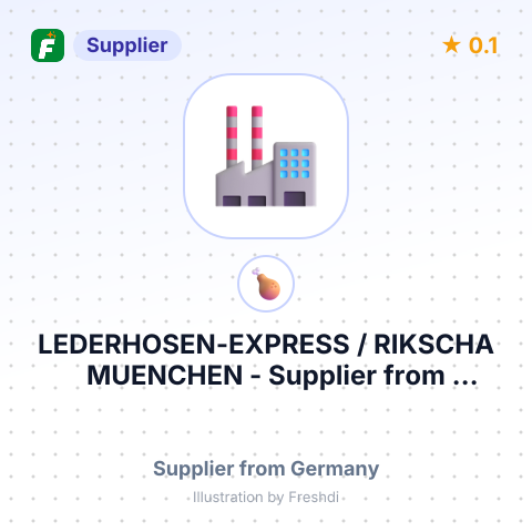LEDERHOSEN-EXPRESS / RIKSCHA MUENCHEN – summary card, no photo uploaded yet