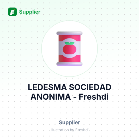 LEDESMA SOCIEDAD ANONIMA – summary card, no photo uploaded yet