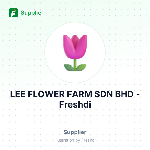 LEE FLOWER FARM SDN BHD – summary card, no photo uploaded yet