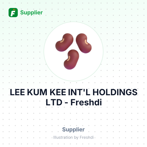 LEE KUM KEE INT'L HOLDINGS LTD – summary card, no photo uploaded yet