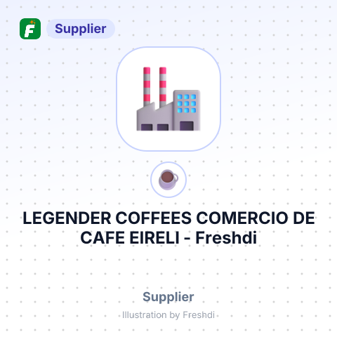 LEGENDER COFFEES COMERCIO DE CAFE EIRELI – summary card, no photo uploaded yet