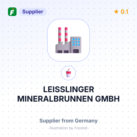 LEISSLINGER MINERALBRUNNEN GMBH – summary card, no photo uploaded yet