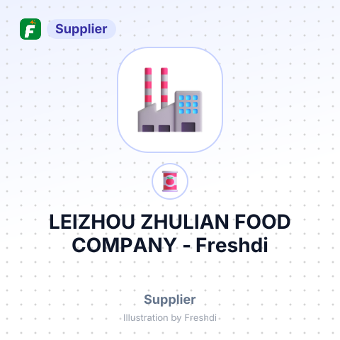 LEIZHOU ZHULIAN FOOD COMPANY – summary card, no photo uploaded yet