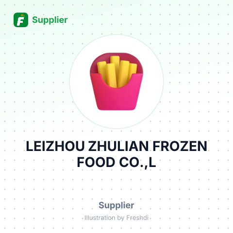 LEIZHOU ZHULIAN FROZEN FOOD CO.,L – summary card, no photo uploaded yet