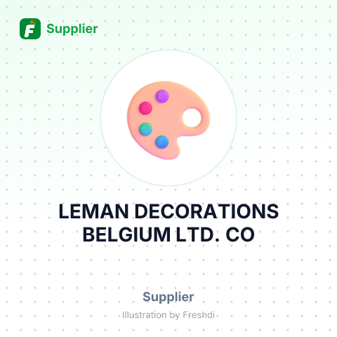 LEMAN DECORATIONS BELGIUM LTD. CO – summary card, no photo uploaded yet