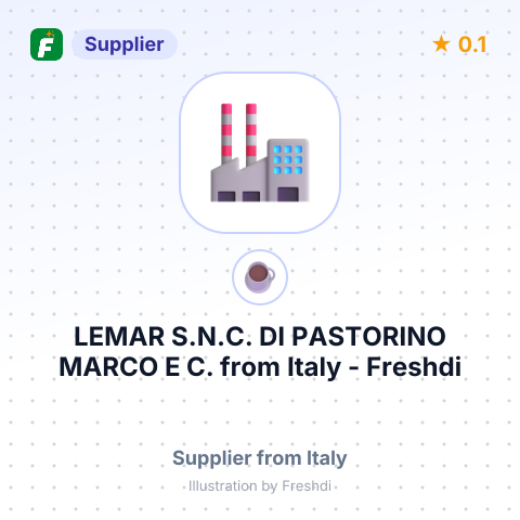 LEMAR S.N.C. DI PASTORINO MARCO E C. – summary card, no photo uploaded yet