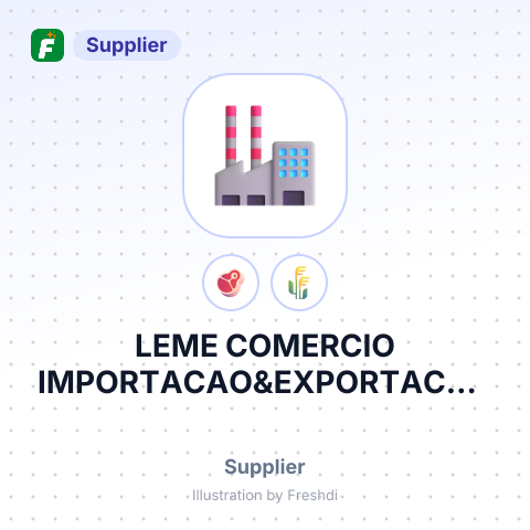 LEME COMERCIO IMPORTACAO&EXPORTACAO LTDA – summary card, no photo uploaded yet