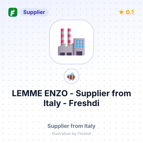LEMME ENZO – summary card, no photo uploaded yet
