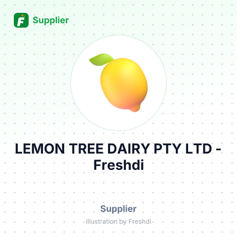 LEMON TREE DAIRY PTY LTD – summary card, no photo uploaded yet