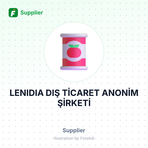 LENIDIA DIŞ TİCARET ANONİM ŞİRKETİ – summary card, no photo uploaded yet
